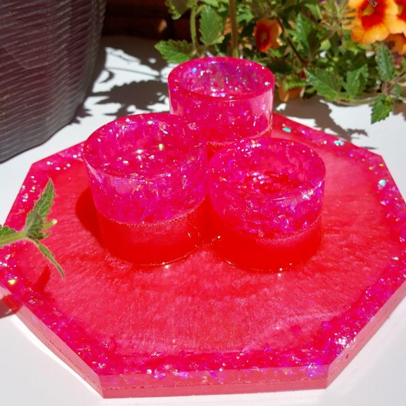 Tea Light/Candle Holder Tray - Picture 7 of 9